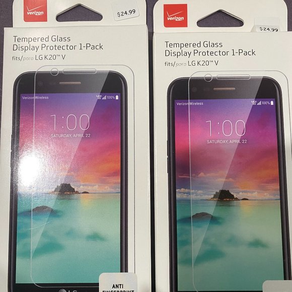 Verizon Tempered Glass Screen Protector for LG K20V - Clear - Picture 1 of 1
